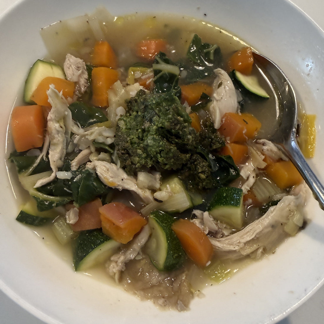 Meaghan's Immune Boosting Chicken Soup