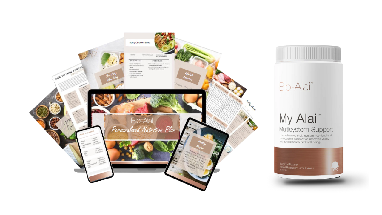 Bio-Alai Starter Pack - Personalised Nutrition Plan & My Alai Multisystem Support